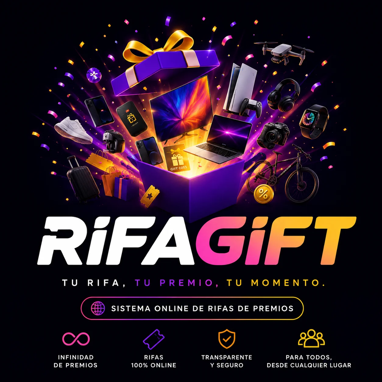 Logo oficial de RifaGift